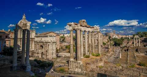 Wanderungen in Rom - Die Akropolis von Rom