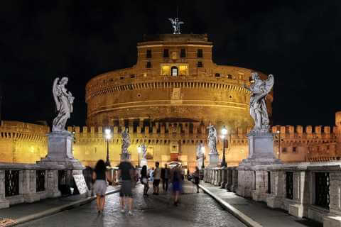 Denkmäler in Rom - Engelsburg (Castel Sant'Angelo)