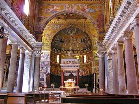 Denkmäler in Rom - Santa Maria in Trastevere