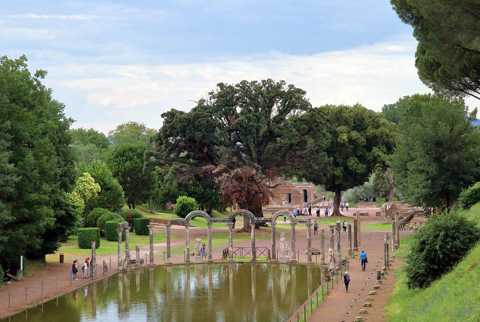 Denkmäler in Rom - Villa Adriana - Tivoli